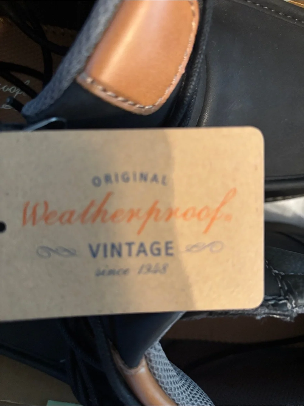 Weatherproof Men's Black Chukka Boots with Lug Sole
